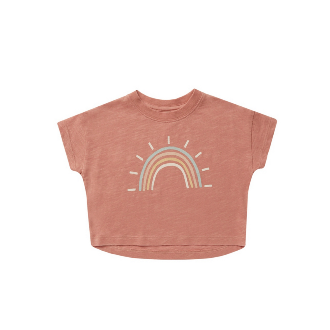 Rylee + Cru Boxy Tee - rainbow