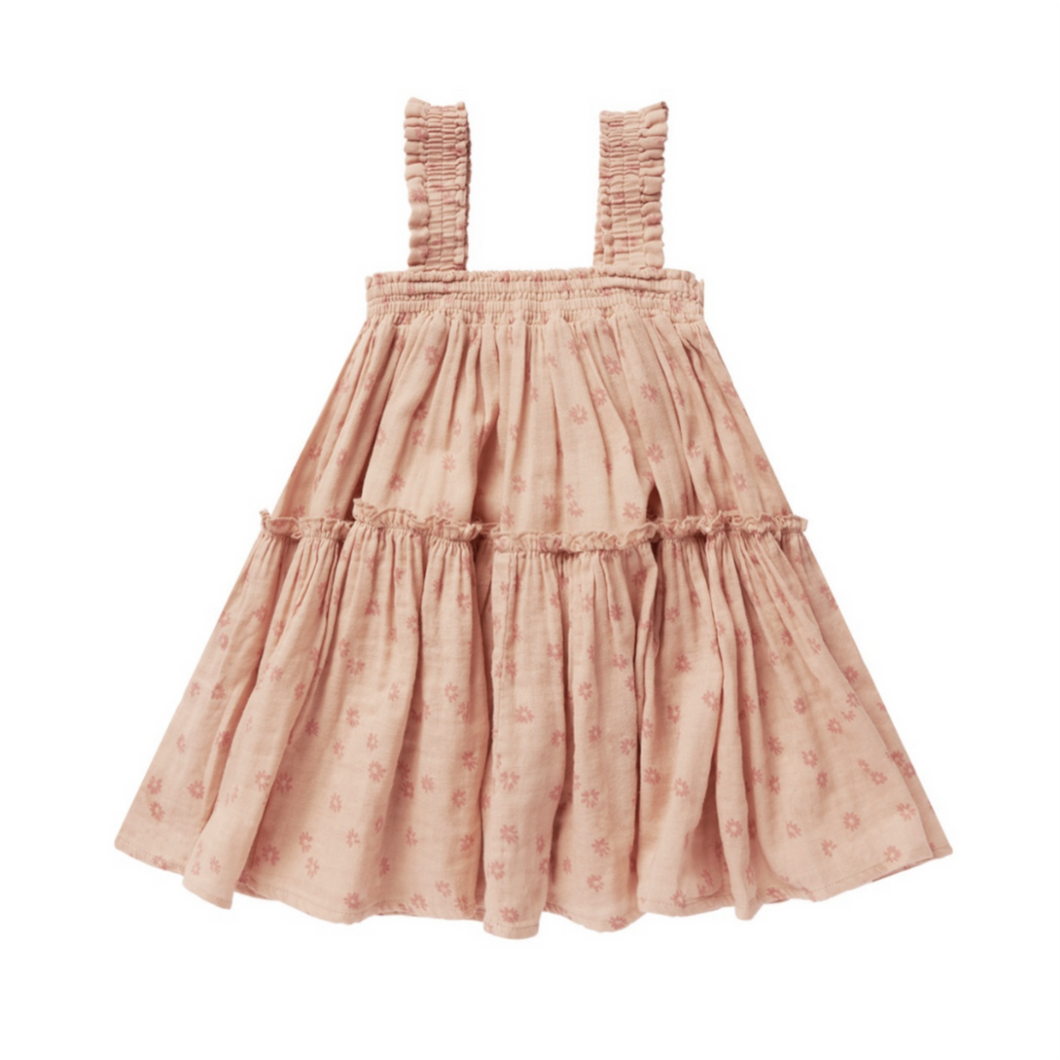 Rylee + Cru Cicily Dress - Pink Daisy