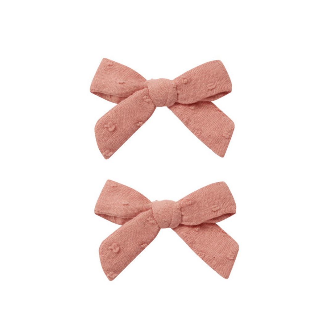 Rylee + Cru Bow Set - pink