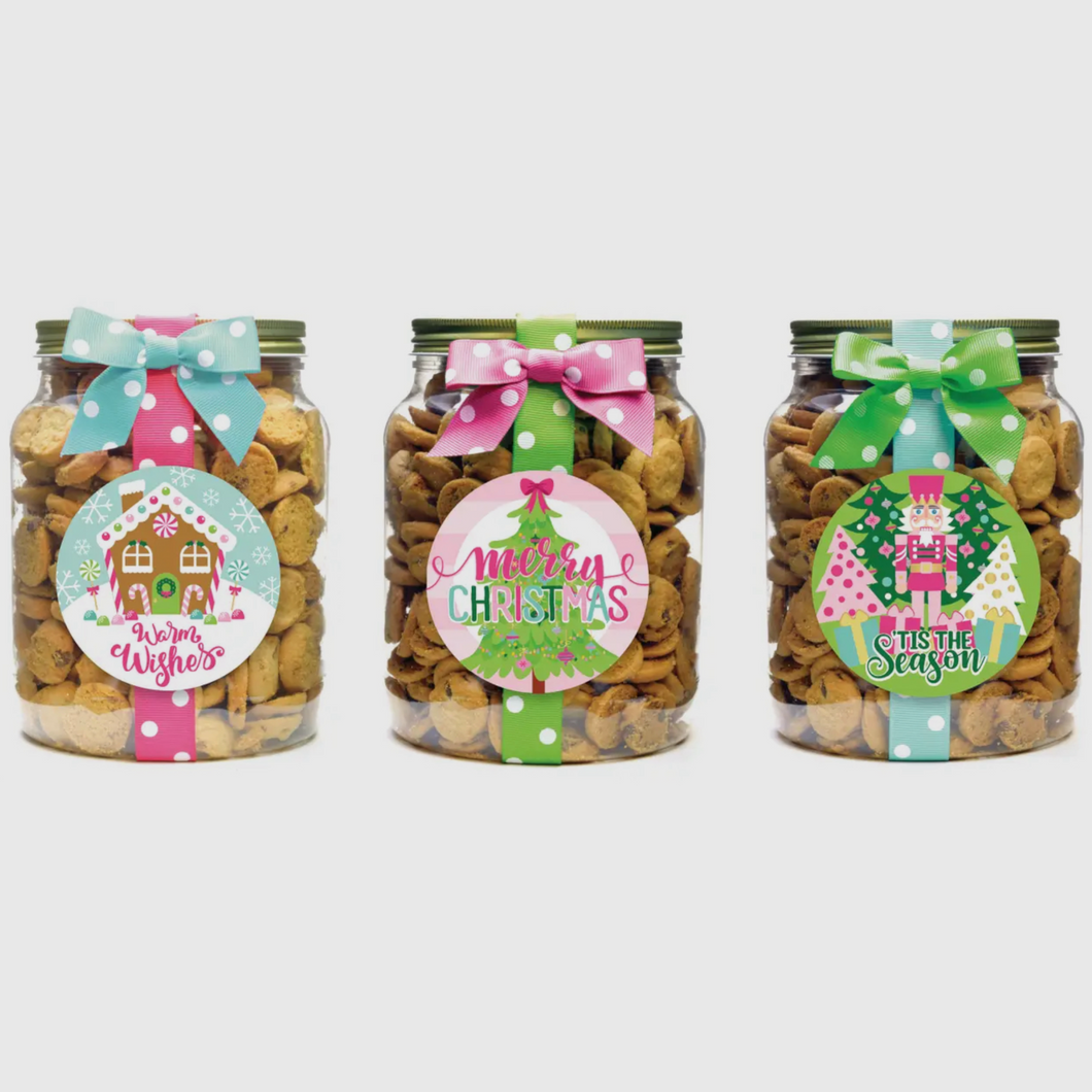 Christmas Cookies (Chocolate Chip) Half Gallon