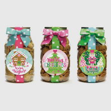 Load image into Gallery viewer, Holiday Cookies (Chocolate Chip) Quart Jar
