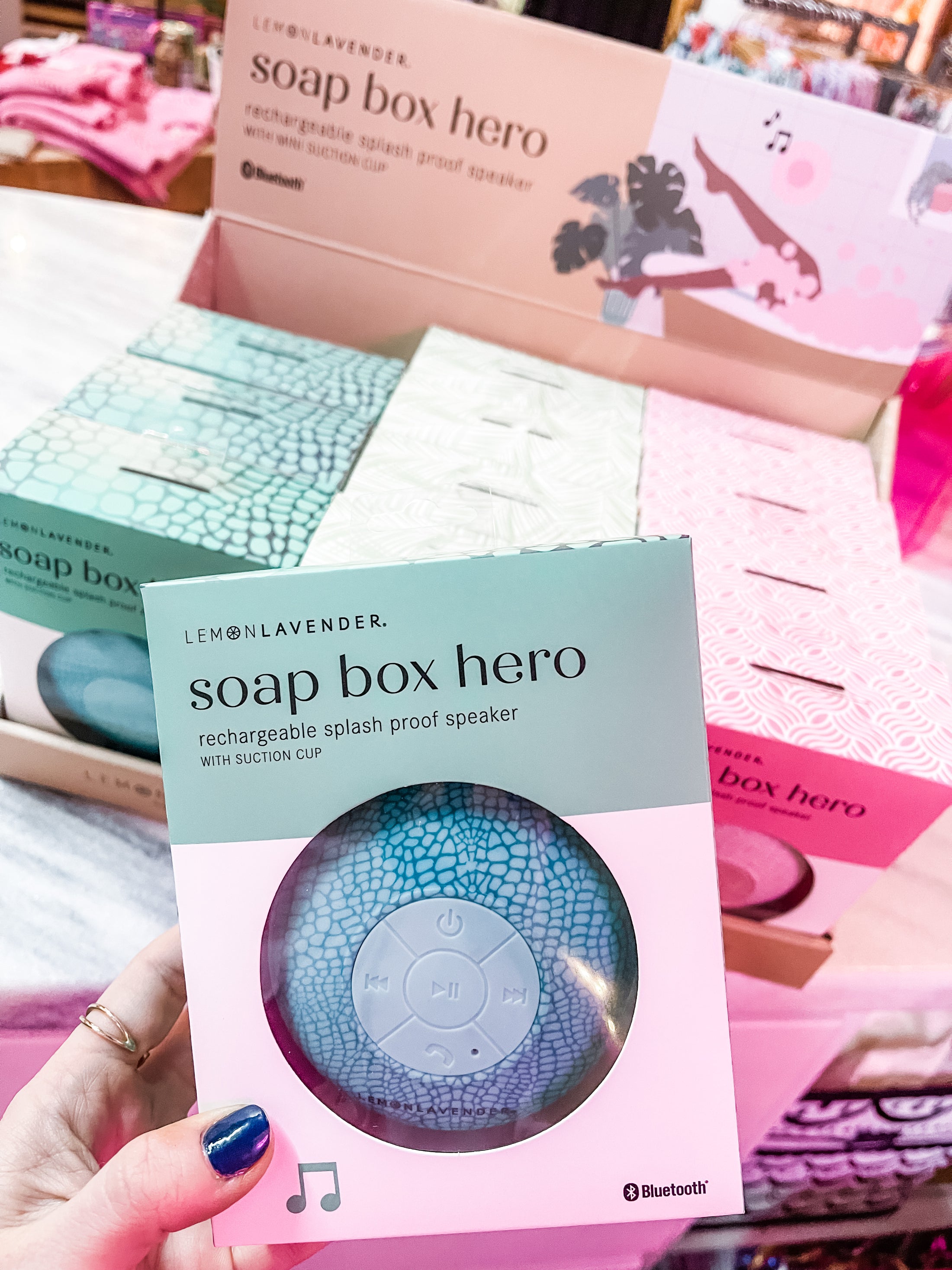 Soap Box Hero || splash proof speaker