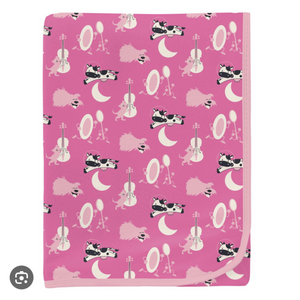 Kickee Pants Swaddle Blanket - Tulip Hey Diddle Diddle