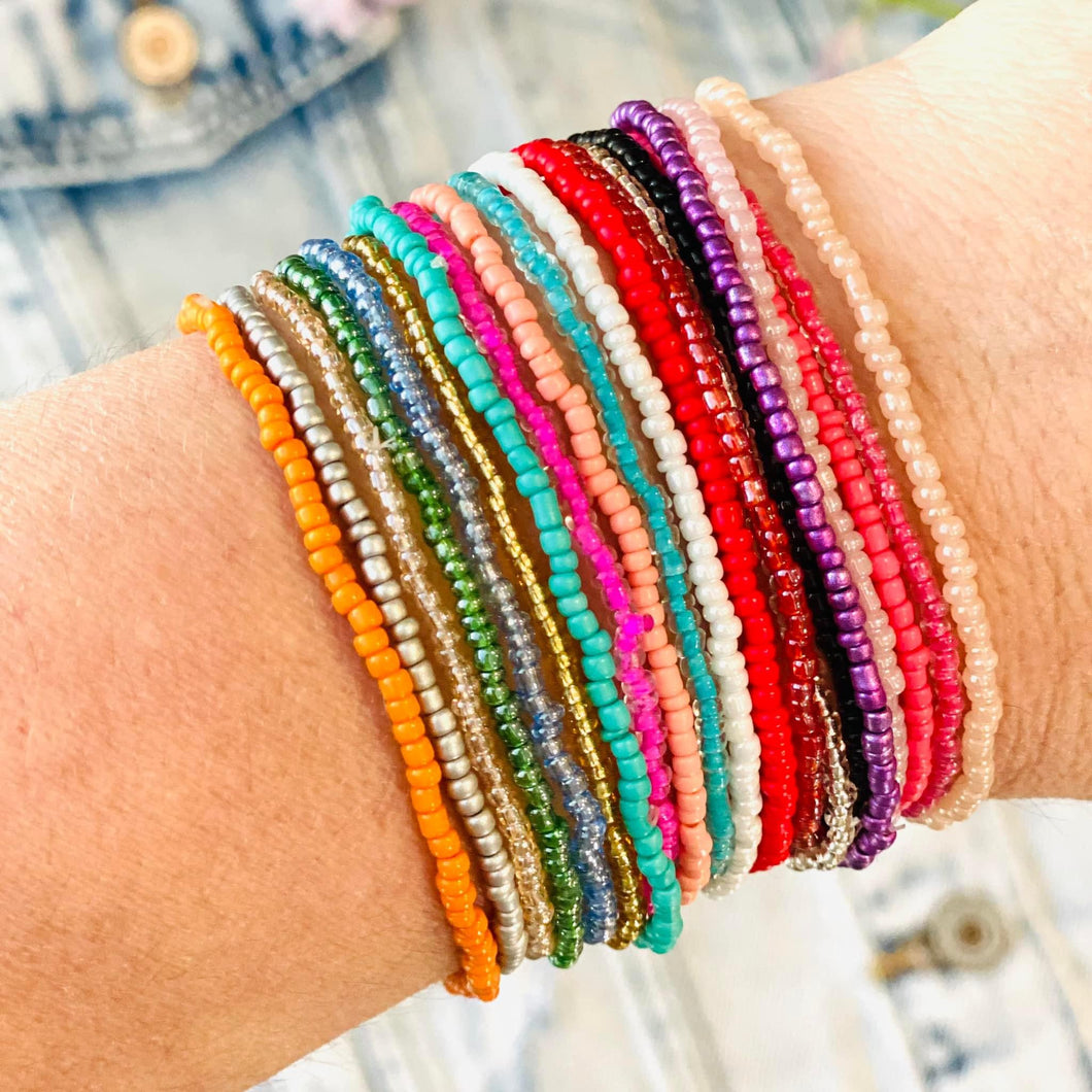 Summer Sunset Bracelet Stack (20 bracelets)