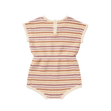 Load image into Gallery viewer, Rylee + Cru Kai Romper - Honeycomb Stripe
