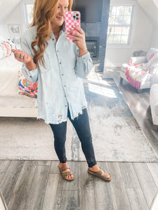 Lanie Denim Top