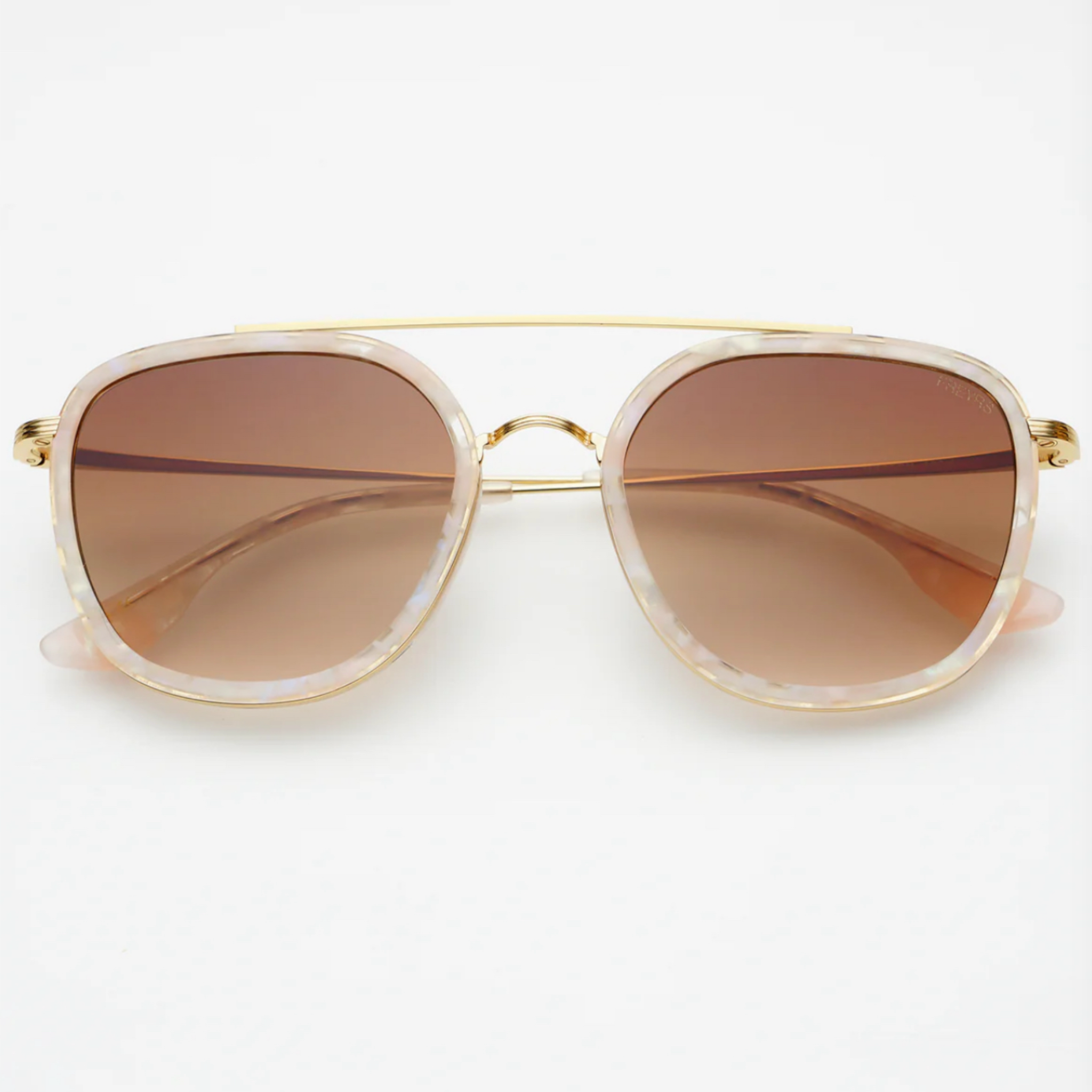 Weston Sunglasses - Light Pink//Brown