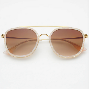 Weston Sunglasses - Light Pink//Brown