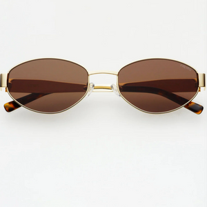 Soho Sunglasses - gold/brown