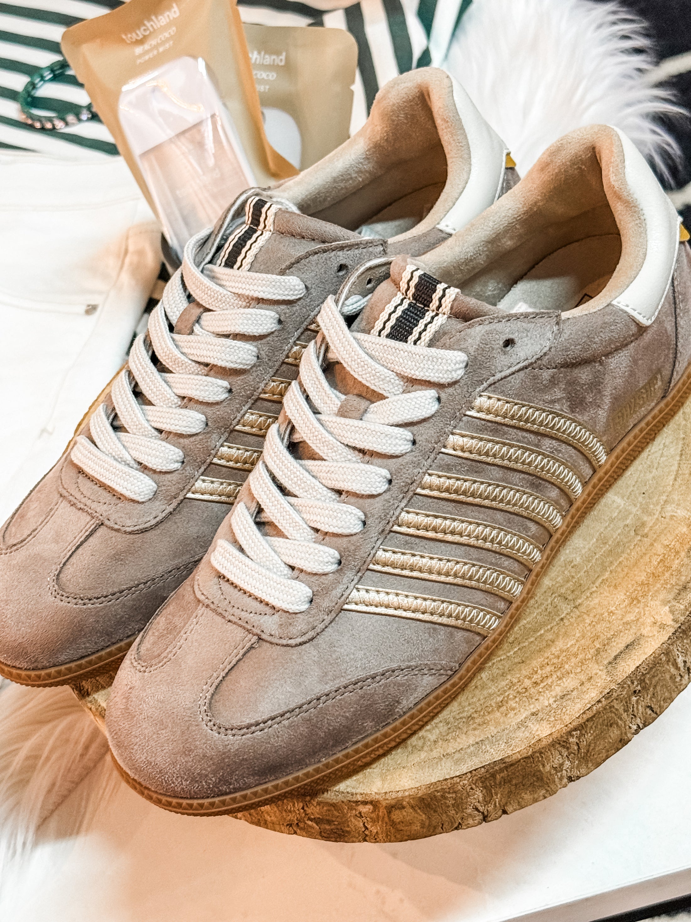 Rory Mink Suede Sneaker