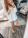 Load image into Gallery viewer, Kacie Striped Knit Top
