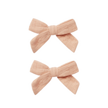 Load image into Gallery viewer, Rylee + Cru Bow Set || apricot
