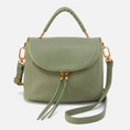 Load image into Gallery viewer, Hobo Fern Top Handle Satchel - Watercress
