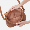 Load image into Gallery viewer, Hobo Fern Top Handle Satchel - Warm Honey
