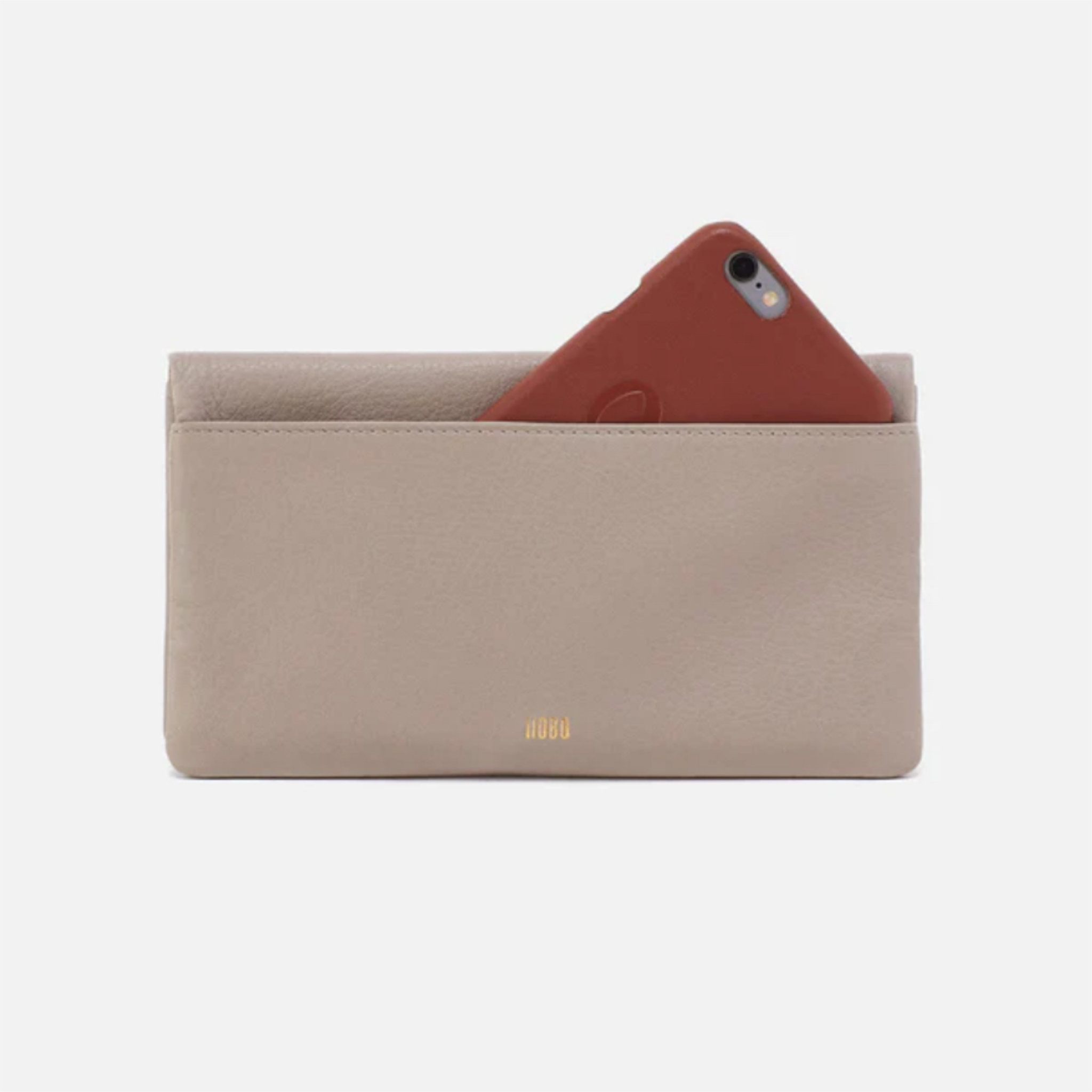 Hobo Lumen Continental Wallet - Taupe