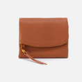 Load image into Gallery viewer, Fern Medium Tri-Fold Wallet - Warm Honey
