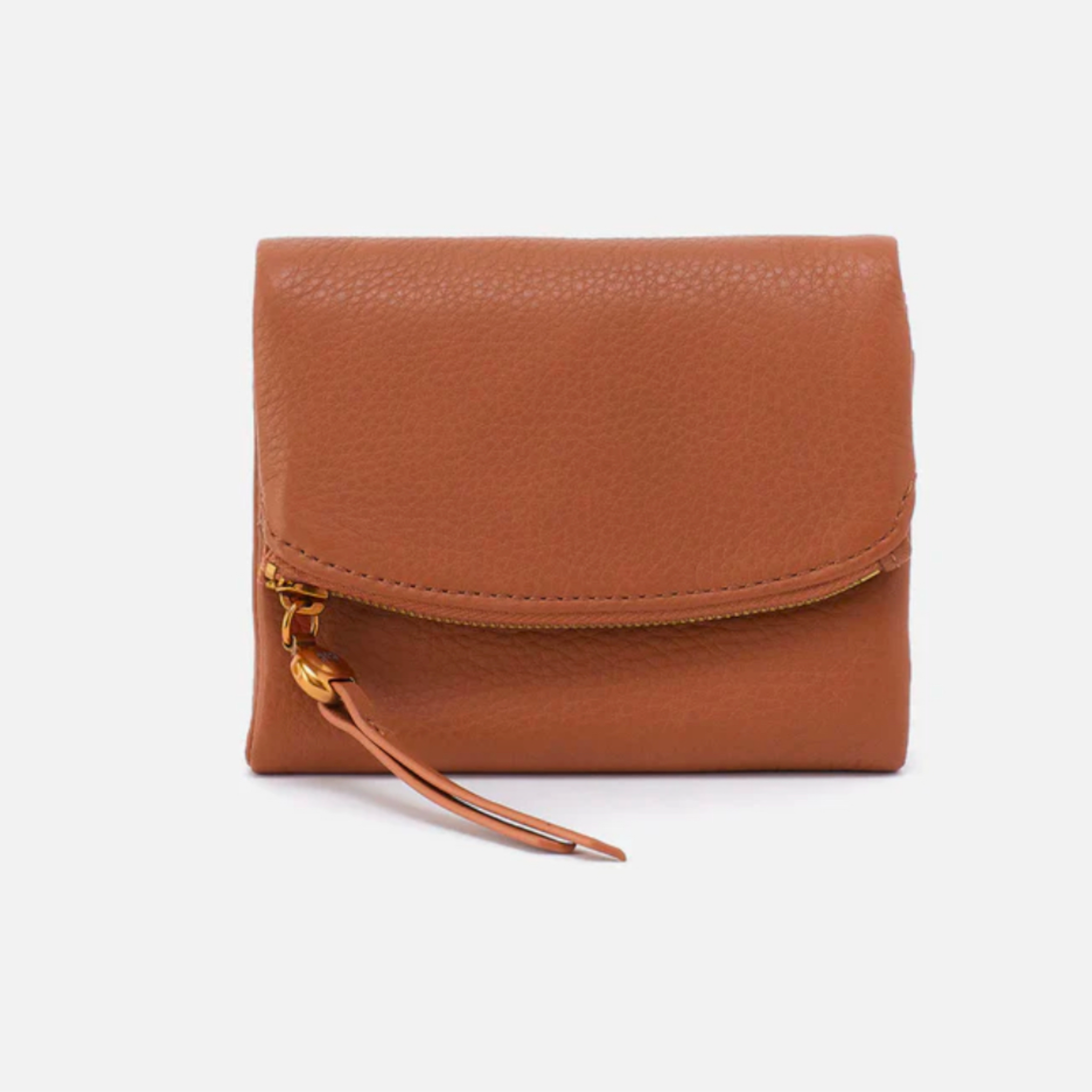 Fern Medium Tri-Fold Wallet - Warm Honey