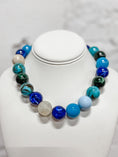 Load image into Gallery viewer, Sea Glass Beaded Necklace
