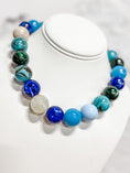 Load image into Gallery viewer, Sea Glass Beaded Necklace

