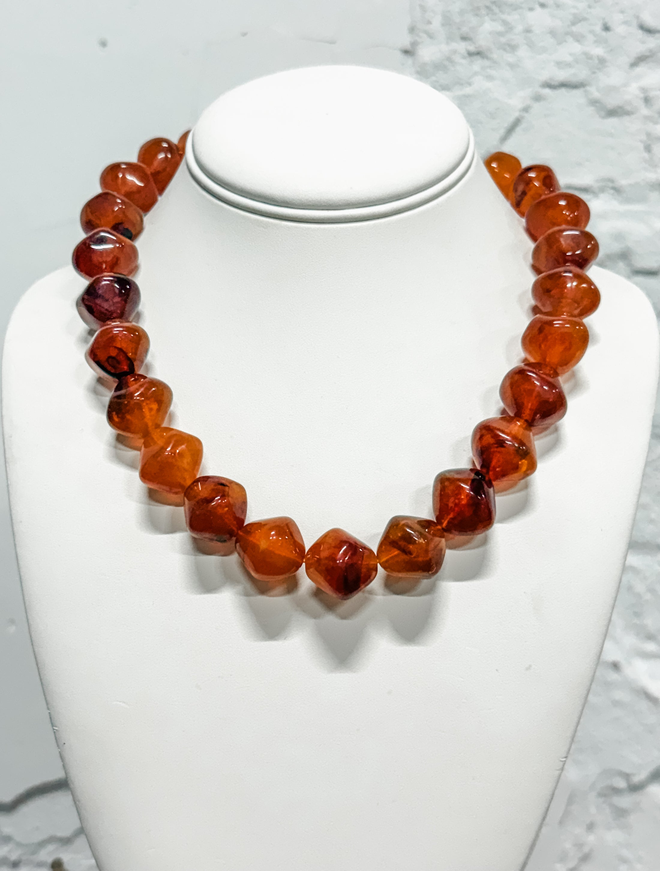Amber Stone Necklace