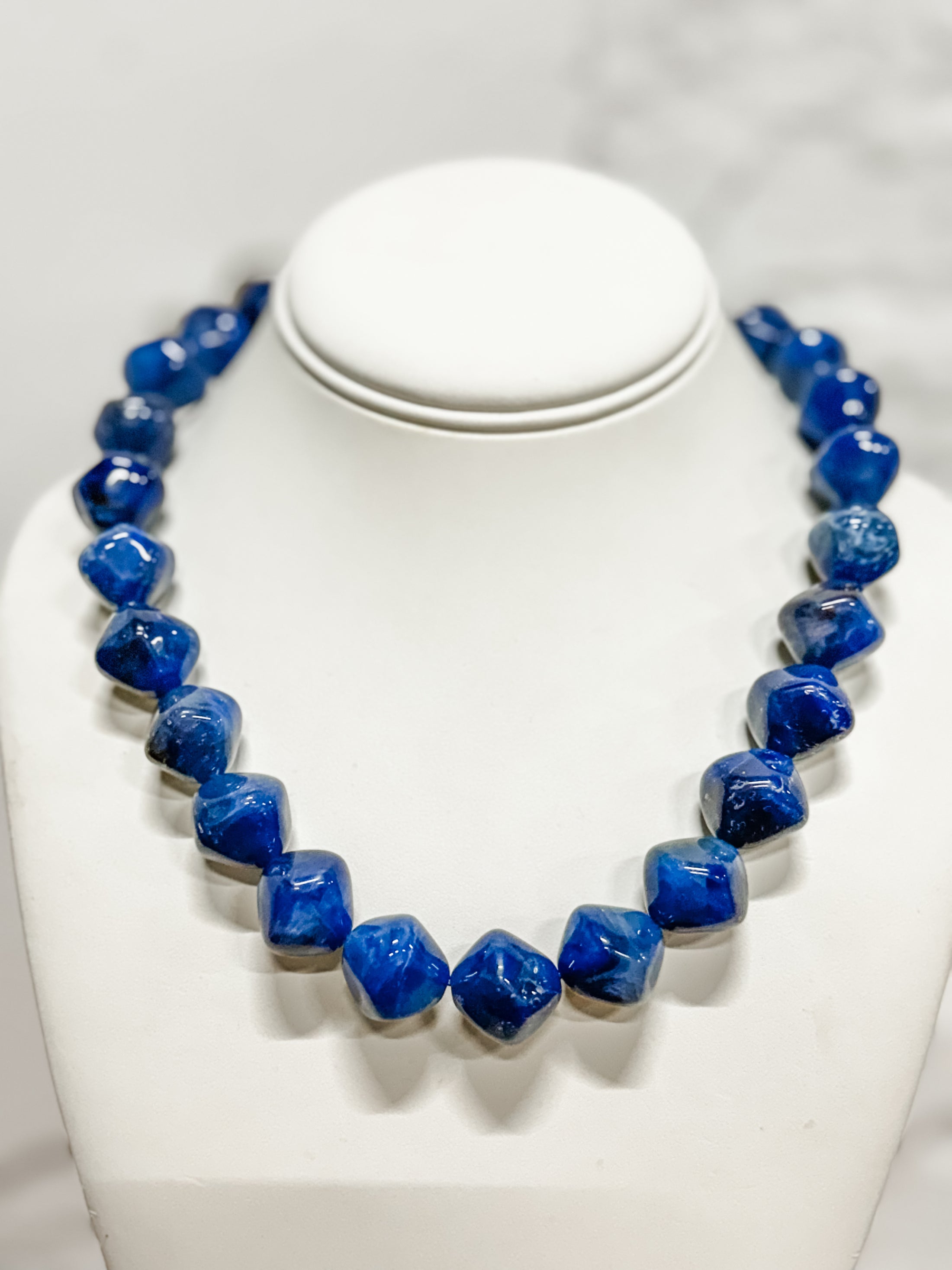 Blue Stone Necklace