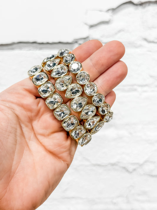 Laverne Bracelet Set - Clear