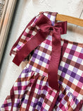 Load image into Gallery viewer, Gracie Plaid Twirl Dress
