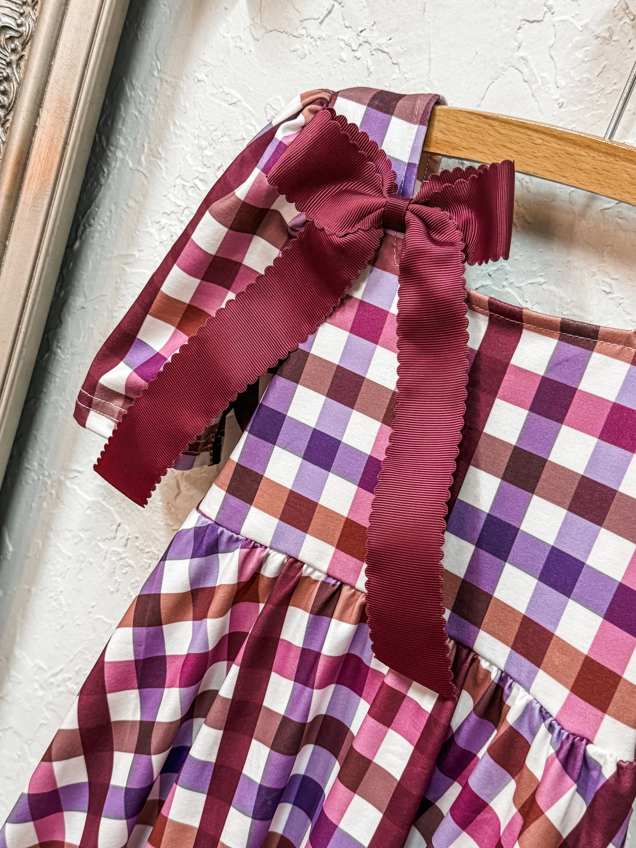 Gracie Plaid Twirl Dress