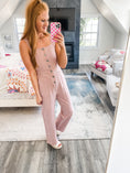 Load image into Gallery viewer, Micah Denim Overalls - Mauve
