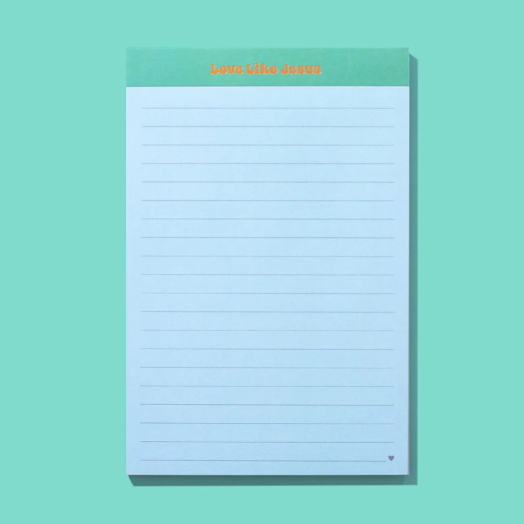 Love Like Jesus List Pad