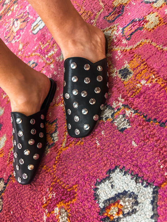 Reed Studded Mule
