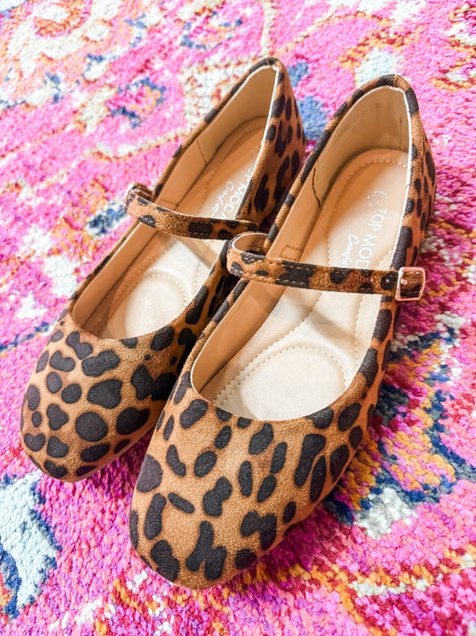 Leopard Ballet Flats