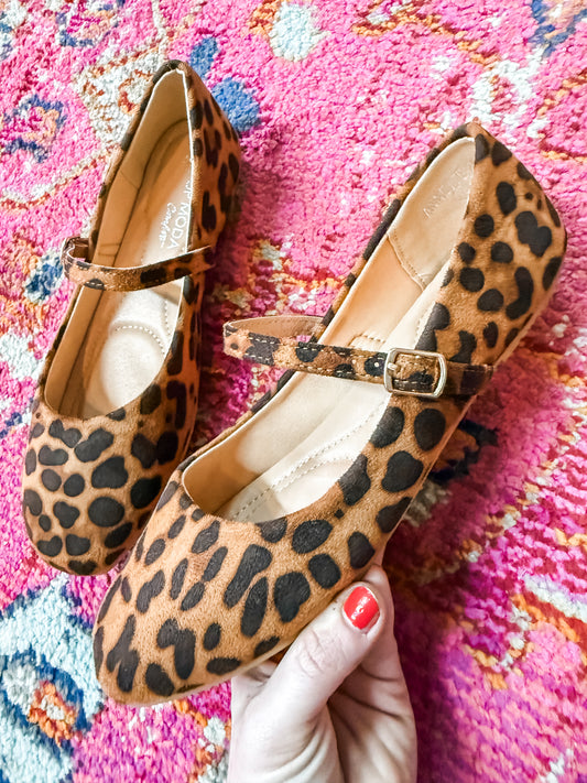 Leopard Ballet Flats