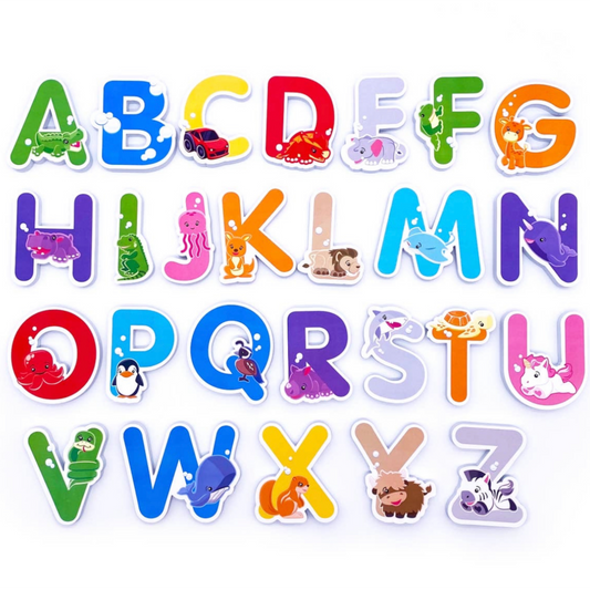 Bath Time Alphabet + Numbers