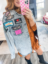 Load image into Gallery viewer, Reese Patchwork Denim Top
