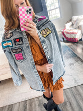 Load image into Gallery viewer, Reese Patchwork Denim Top
