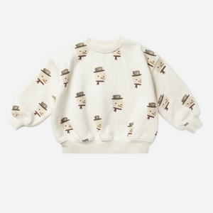 Rylee + Cru Relaxed Sweatshirt - Snowman