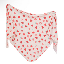 Load image into Gallery viewer, Copper Pearl Swaddle - Strawberry
