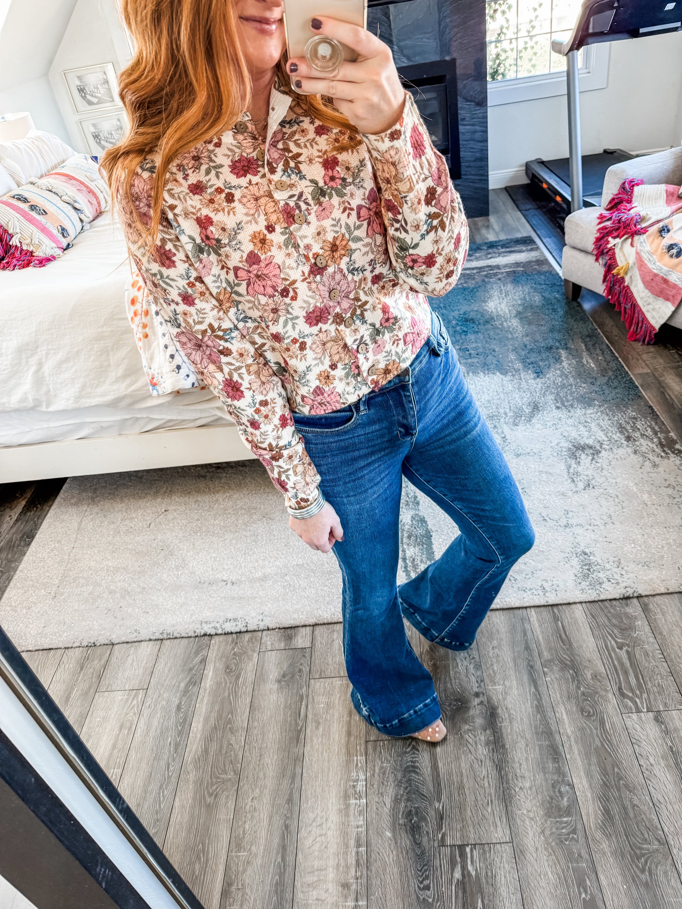 Ruth Floral Top
