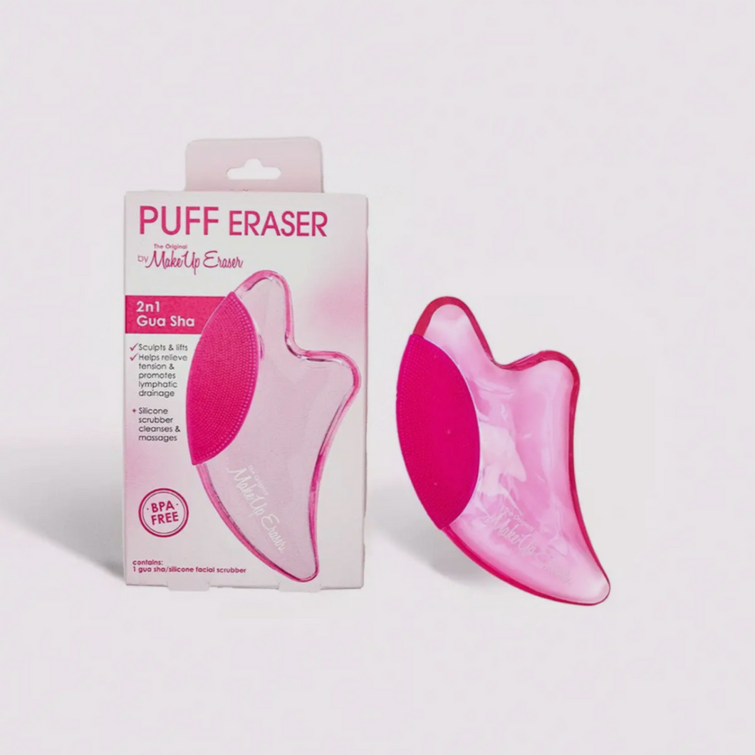 Puff Eraser: 2in1 Gua Sha