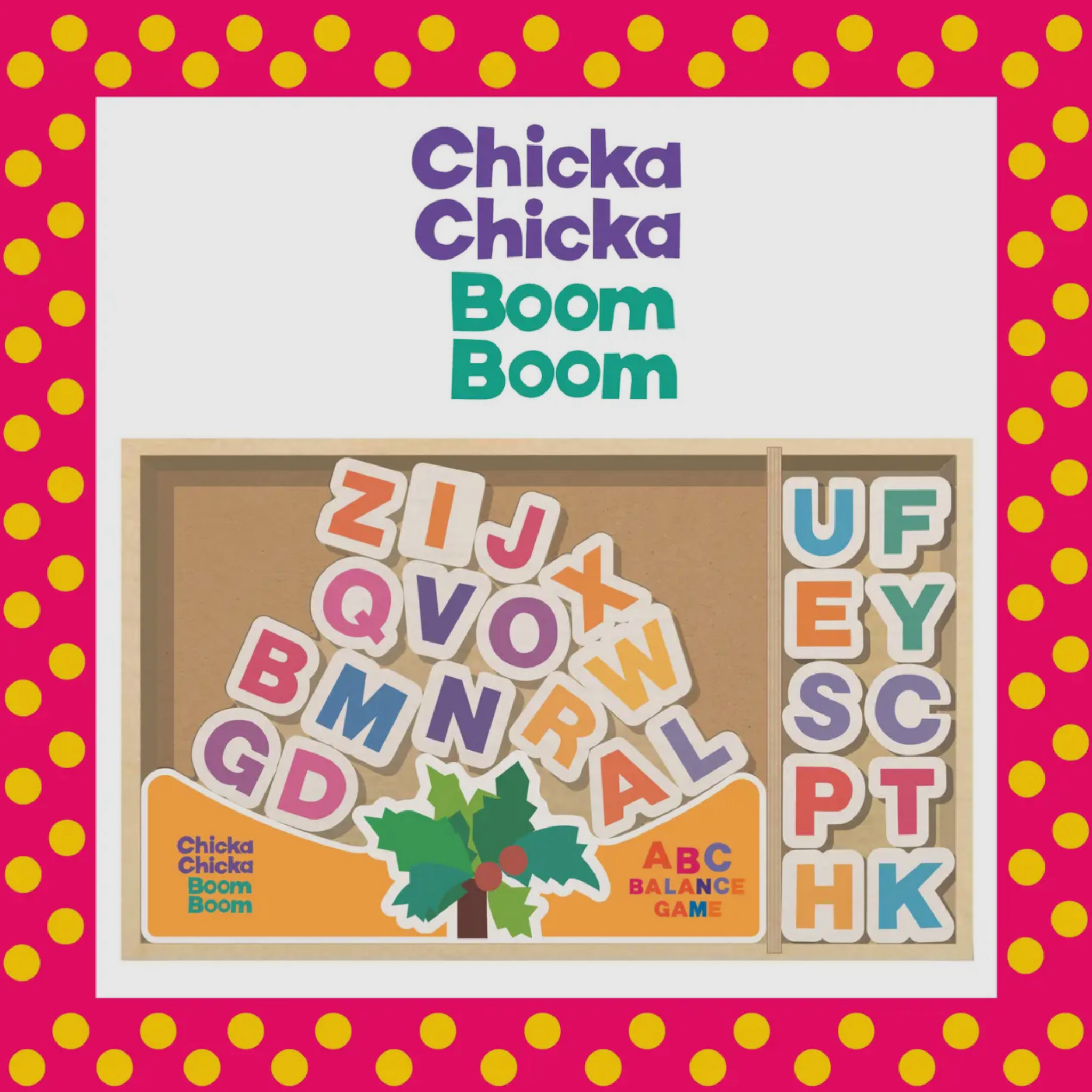 Chicka Chicka Boom Boom - ABC Balance Game