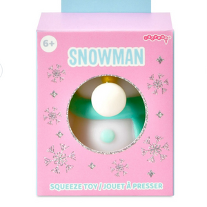 iScream Snowman Bubble Squeeze Toy