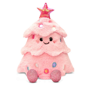 iScream Glitter Pink Tree Plushie