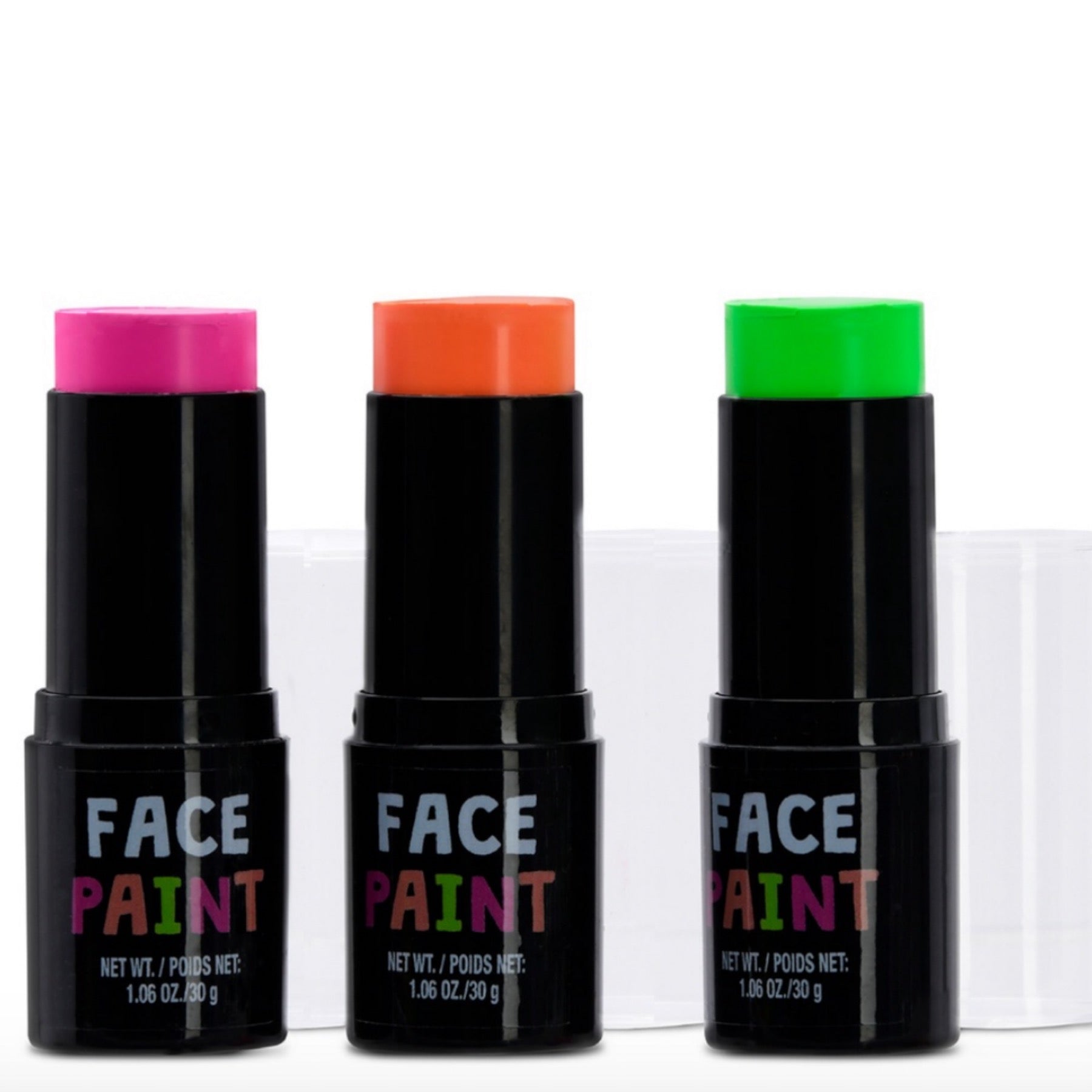 Ready! Set! Glow! Neon Face Paint