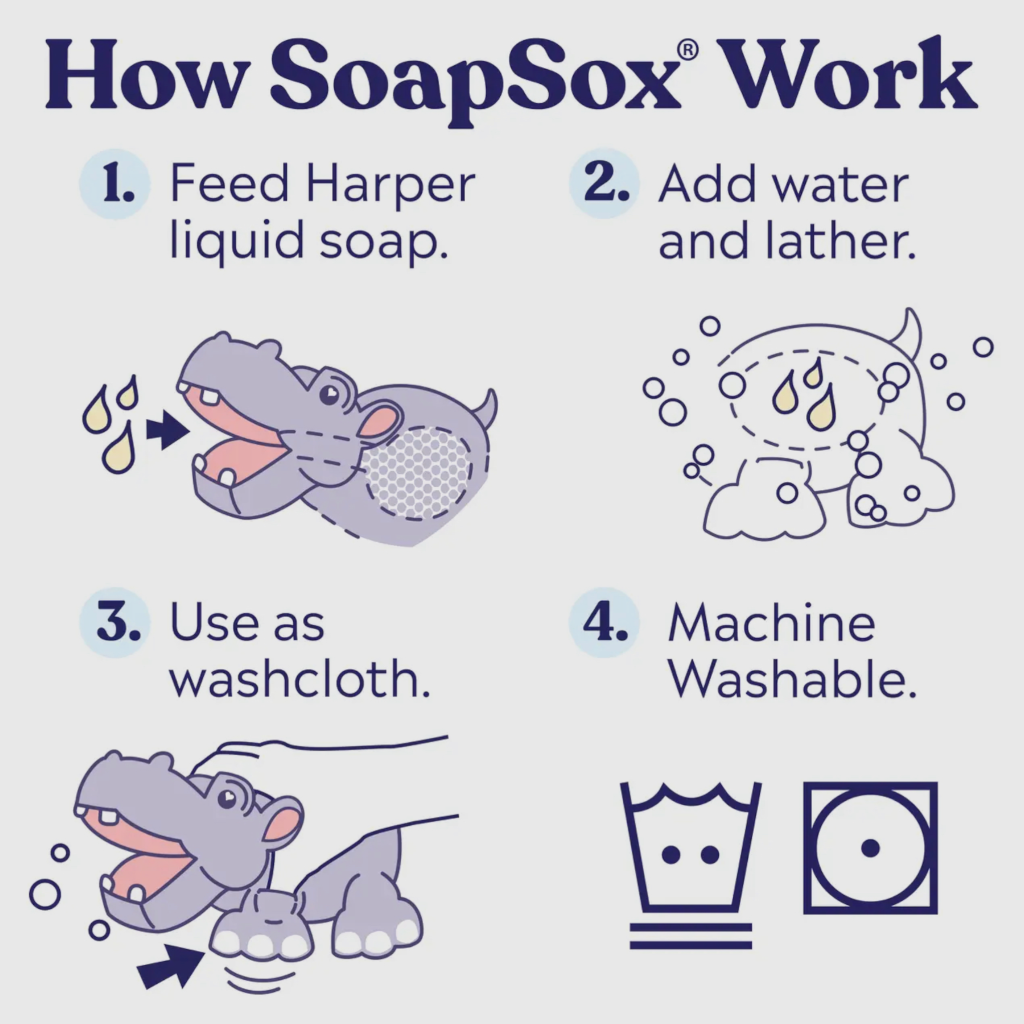 Hippo SoapSox