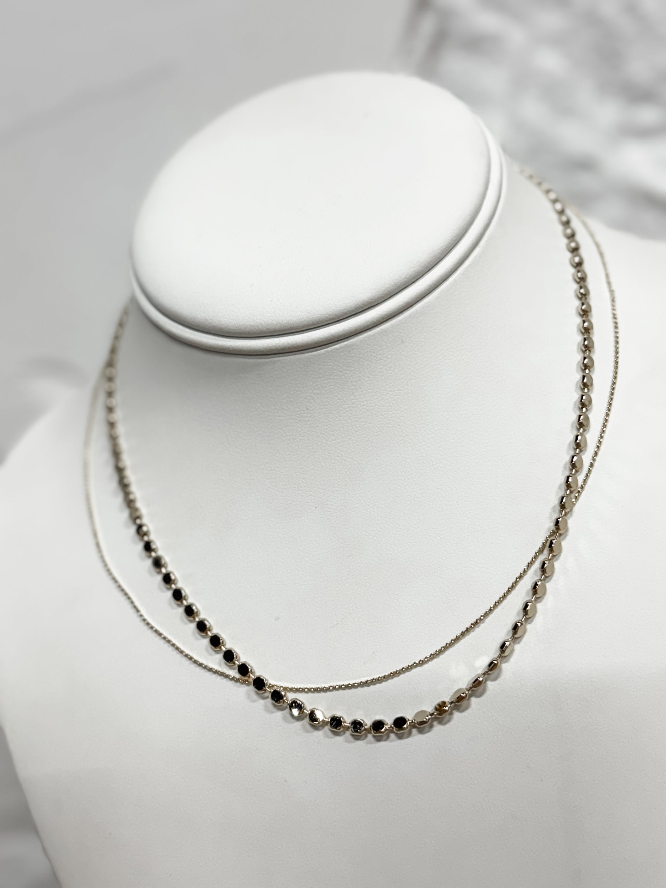 Golden Dot Necklace