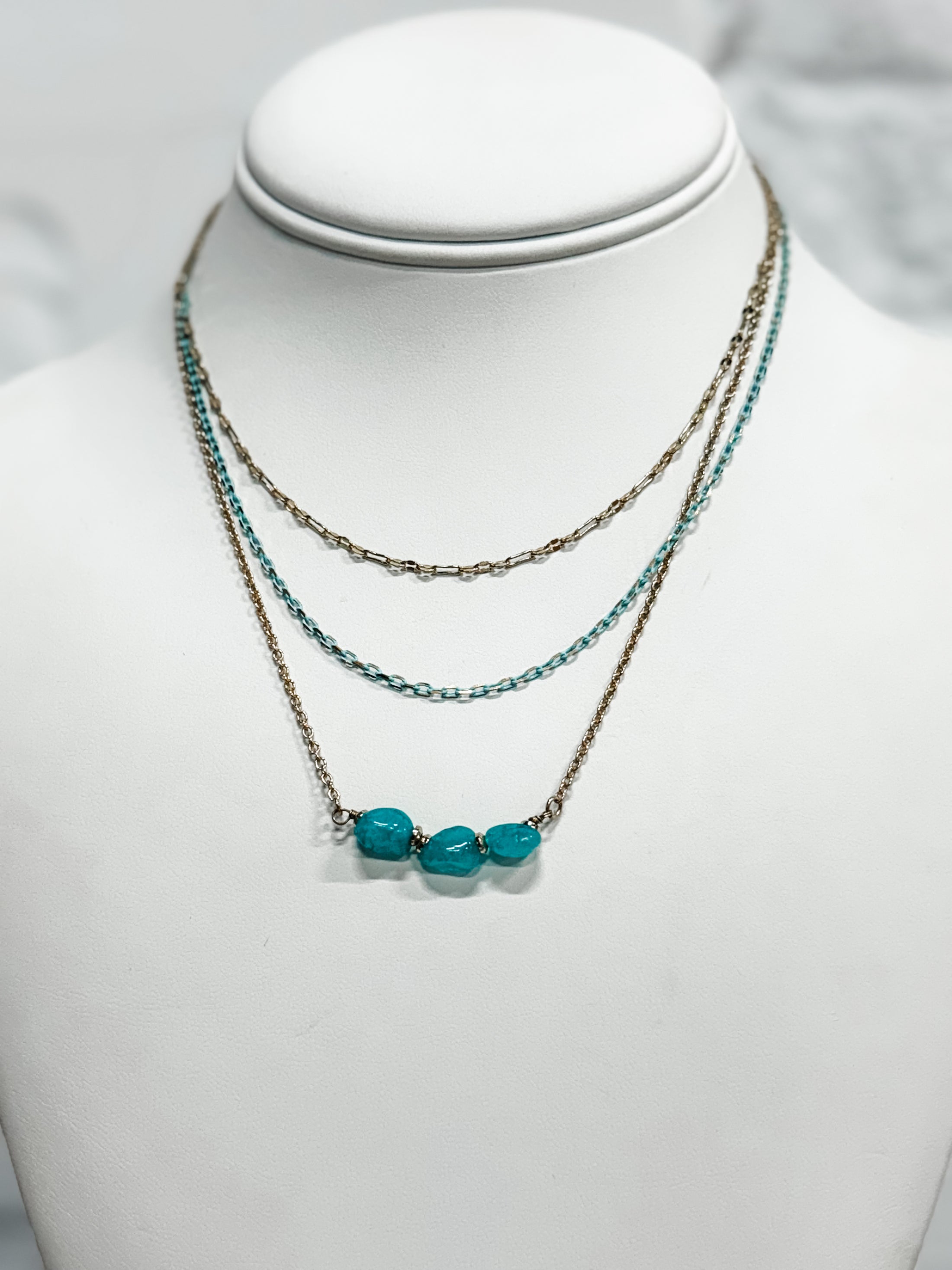 Golden Fern Necklace