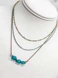 Load image into Gallery viewer, Golden Fern Necklace
