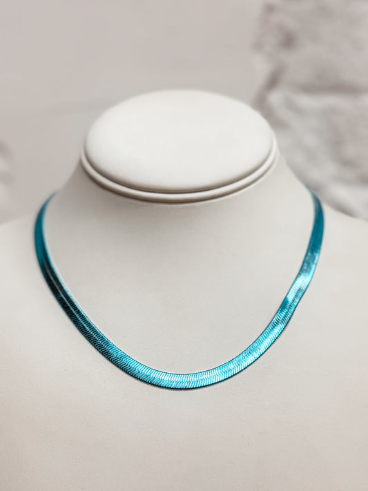 Krista Turquoise Snake Chain