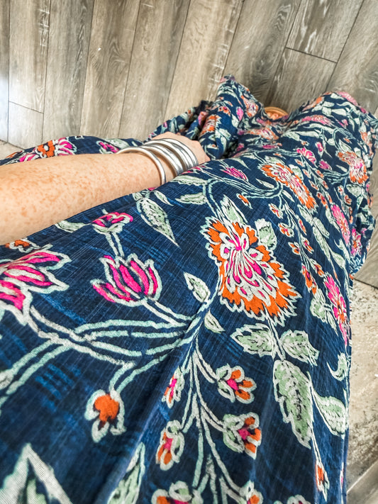 Nina Floral Maxi Dress